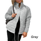 Women's Knit Patchwork Puffy Jacket