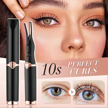🥰2025 HOT SALE - BUY 1 GET 1 FREE!!✨Heated Eyelash Curler for Long-lasting Natural Curling