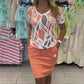 👗 1 Set = 5 Outfits! Printed Top + Skirt – Work/Date/Weekend Ready