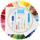 Durable All-in-One Embroidery and Stitching Kit