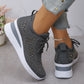 Rhinestones-Embellished Breathable Mesh Sneakers（50% OFF）