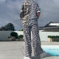 Leopard Camouflage Shirt & Pants 2-Piece Set