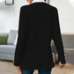 Women's Stylish Color Blocking Open Front Coat