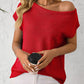 Women's Fashionable Knit Off-Shoulder Top