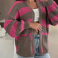 ⏳OFF-Season Sales 40% OFF⏰Women's Stylish Striped Open Front Sweater