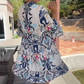 🌸🛍️Hot Promotion 50% OFF💃Elegant Printed Flowy Dress: Women’s Loose Silhouette, Stylish & Comfortable