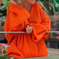 Women's Loose V-Neck Long-sleeve Sweater
