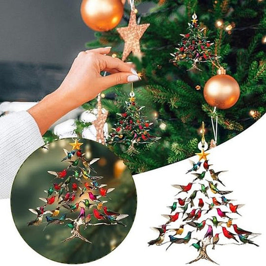 Hummingbird Christmas Ornament