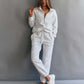 Women's Zip-Up Top & Pants 2-Piece Set