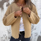 Women's Casual Open Front Cardigan Jacket
