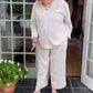 Women’s Soft Comfort Solid Top & Pants Set