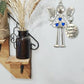 🎁Last Week - Special Price £6.99!!!🎁Angel Girl Iron Christmas Hanging Ornament