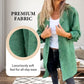 Women’s Single-Breasted Casual Coat with Pockets