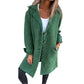 Women’s Single-Breasted Casual Coat with Pockets