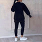 Women's Casual Sweatshirt Leggings Set 🛋️ – Cozy & Effortless for Lounge/Daily Wear
