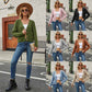 Women's V Neck Button Down Long Sleeve Knit Cardigan Sweaters