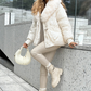 🧥 50% OFF NOW! ✨ Fashion Padded Coat with Faux Fur Collar - Thermal Insulation & Windproof Design for Winter Elegance ❄️👢