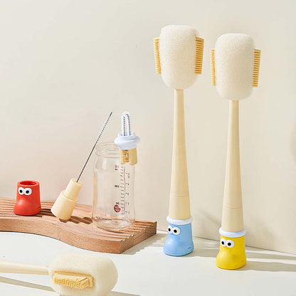 🔥Last Day 50% OFF – 5-in-1 Multifunctional Bottle Cleaning Brush
