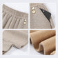 ⏳Limited-time 50% off⏰Solid Color Elastic Waistband Straight Leg Pants👖