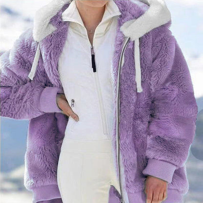 ❄️Black Friday Sale 50% OFF!!⚡50K+ SOLD!✨Women's Jacket with Sherpa Lining🧥❄️Grab It Now or Regret Later!