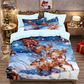 🎅🎄Christmas Sale 50% OFF🎁Festive Christmas 3-Piece Duvet Cover Set🛏️❤️
