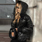 🖤 Limited time offer 🔥 49% OFF🔥Warm and casual cotton hooded jacket for women