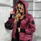 🖤 Limited time offer 🔥 49% OFF🔥Warm and casual cotton hooded jacket for women