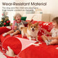 Reversible Christmas Couch Cover