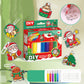 ✨X'mas Limited Edition! No-Bake Gel Art Set - Create Family X'mas Memories! 👨‍👩‍👧‍👦