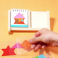 50% OFF🎁60 Levels🏆🧩 -✨【Geometric House Layering Puzzle with Wooden Base】✨