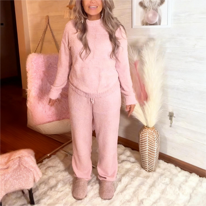 💥Christmas Sale 50% OFF👚Relaxed Fit Warm Loungewear Set for Women ✨The coziest holiday gift! Ultra-soft & perfect for relaxing🎄