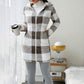 ⏰Black Friday Countdown! 🔥Hot Sale Offers-Women's Plaid Zip-Up Hooded Jacket🔥 Direct 50% Off, Grab It Now or Regret Later!