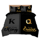 💥 Limited Time 50% OFF🔥🔥35K+SOLD!!🔥3-Piece "King & Queen" Couple's Duvet Cover Set-Elegant Design & Premium Comfort✅✨
