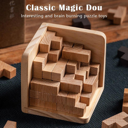 🎄Christmas Magic Building Blocks｜3D 3D Puzzle Gift Set - 50% off for Christmas only]