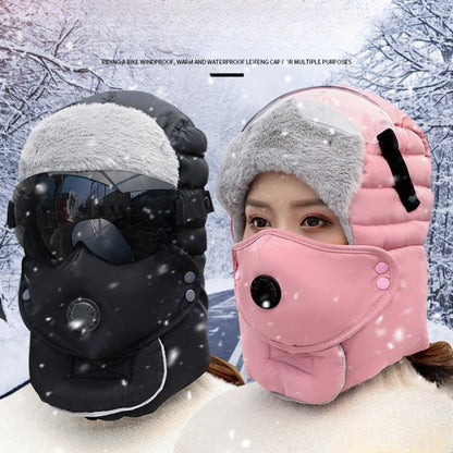 ⏰Black Friday Countdown! Thermal Hat with Mask💥 Stock Alert, Grab It Now or Regret Later!