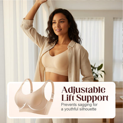 🎄Christmas Sale 50% OFF👙Anti-Sag Full Coverage Wireless Support Bra - Lifts & Shapes
