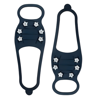 6-Stud Anti-Slip Ice Cleats for Hiking Shoes & Boots