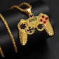 🎮 60% OFF NOW! ✨ Arcade Controller Necklace – Sparkling Rhinestones, Durable Chain & Gamer Gift 🕹️