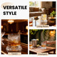 📢📢50 % OFF !!🎅360° Rotating Whiskey Glass Tumbler🍺