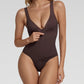 Tummy Control Seamless Zipper Shaping Bodysuit