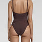 Tummy Control Seamless Zipper Shaping Bodysuit
