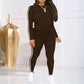 🧥 Limited Time 50% OFF🏃‍♀️Women's 2-Piece Long Sleeve Tracksuit Set-Cozy Lounge Wear & Athletic Look🌟