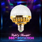 🎉This week's Special Sales - 60% OFF✨Colorful Rotating Disco Ball Light