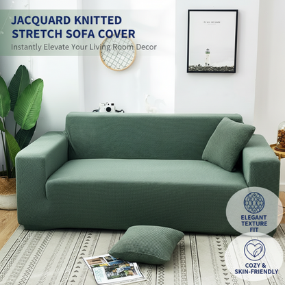 ⛅40% OFF!🛋️Jacquard Knitted Stretch Sofa Cover✨