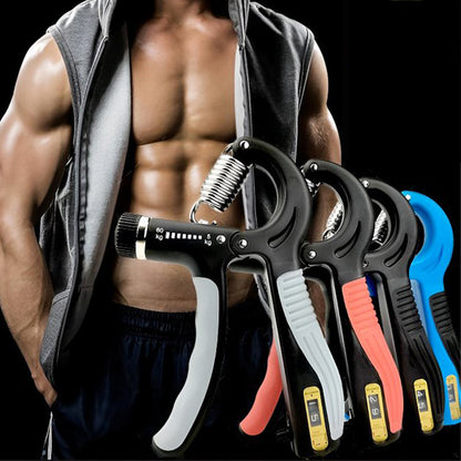 💥Limited Time 50% OFF🏋️💪Adjustable Counting Hand Grip Strength Trainer | Digital Display & Strength Building✨