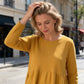 📢 Limited Time 50% OFF👗Women's Loose Fit Round Neck Midi Dress with Pockets-Effortless Comfort & Everyday Elegance✨