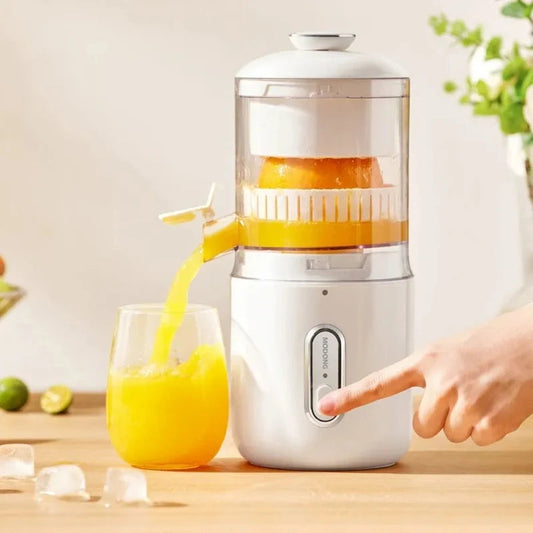 Electric Juicer Multifunctional Orange-Lemon Mixer USB Rechargeable Cordless Portable Mini Fruit Press Pressure Juicer