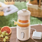 Electric Juicer Multifunctional Orange-Lemon Mixer USB Rechargeable Cordless Portable Mini Fruit Press Pressure Juicer