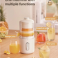 Electric Juicer Multifunctional Orange-Lemon Mixer USB Rechargeable Cordless Portable Mini Fruit Press Pressure Juicer