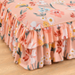 📢📢70% discount!! ⏰ 3-piece ruffled bed skirt set 🛏️